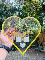 Heart Shaped Nikkah Thumb Board