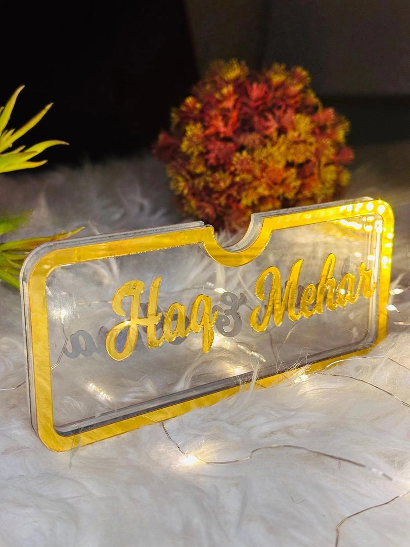 Attractive Haq Mahar Envelope