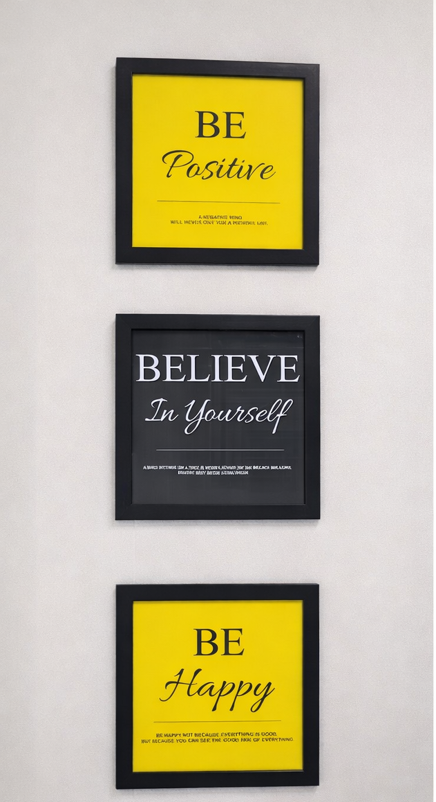 Motivational Quote Wall Frame – Inspirational Home & Office Décor Main image