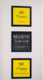 Motivational Quote Wall Frame – Inspirational Home & Office Décor