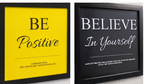 Motivational Quote Wall Frame – Inspirational Home & Office Décor