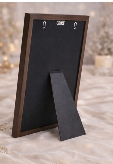 Personalized Nikah Certificate in Premium Wooden Frame