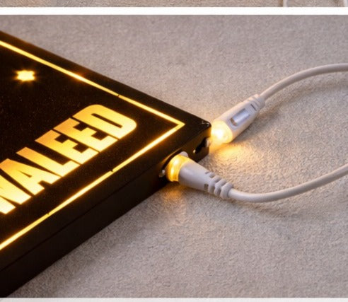 Custom LED Acrylic Name Portrait Wall Light (large size)