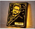 Custom LED Acrylic Name Portrait Wall Light (large size)