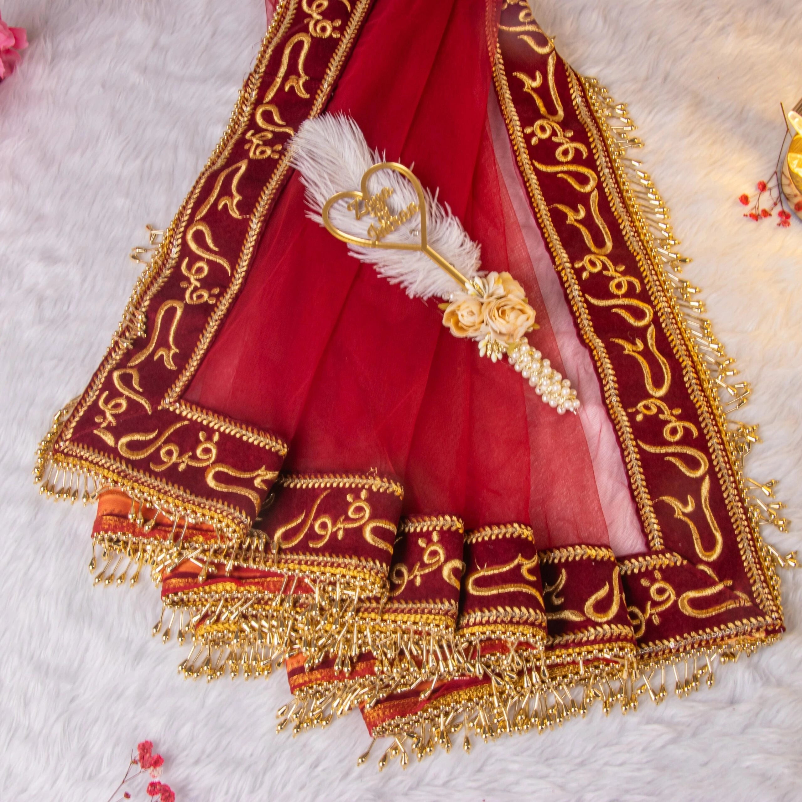 Customised Nikkah Dupatta