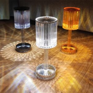 Crystal Diamond Table Lamp Touch