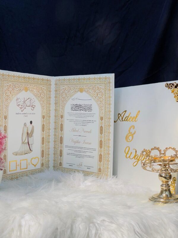 Personalized Nikah Booklet Box 012 - Image 8
