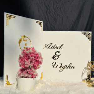 Personalized Nikah Booklet Box 012