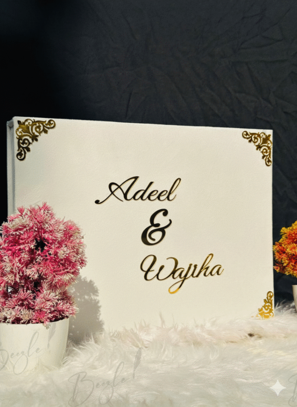 Personalized Nikah Booklet Box 012 - Image 2