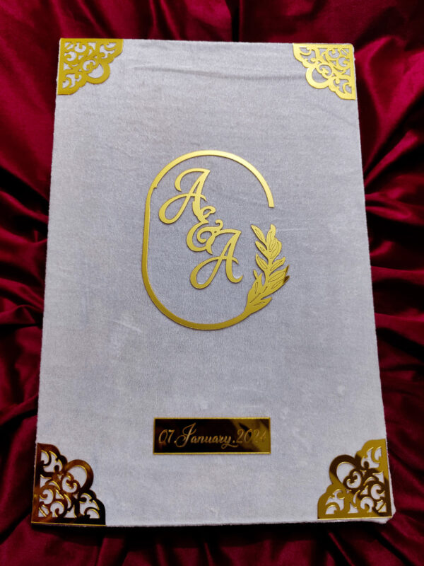 Nikkah Nama Booklet White - Image 10