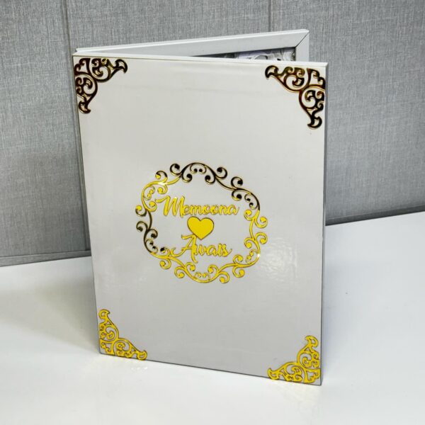 Nikkah Frame Book White 01 - Image 8