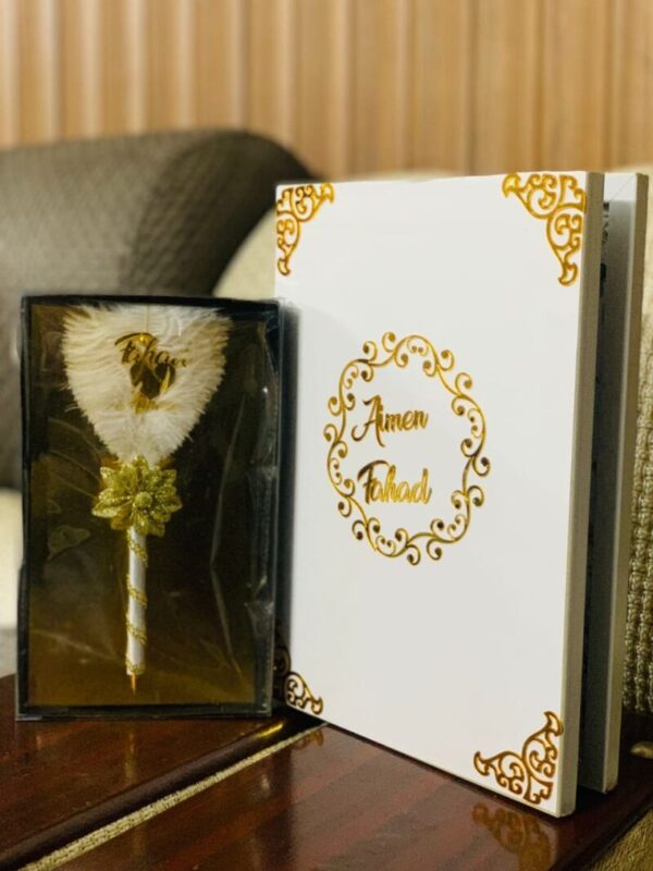 Nikkah Frame Book White 01 - Image 3