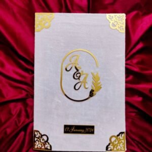 Nikkah Nama Booklet White