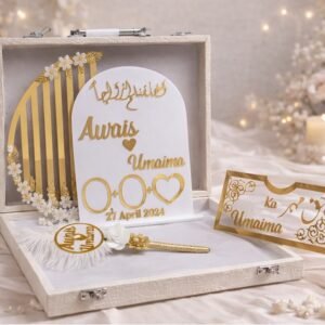 Elegant Wedding Gift Set Display